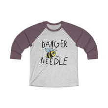 Load image into Gallery viewer, Unisex Tri-Blend 3\4 Raglan Tee