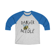 Load image into Gallery viewer, Unisex Tri-Blend 3\4 Raglan Tee