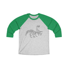 Load image into Gallery viewer, Unisex Tri-Blend 3/4 Raglan Tee