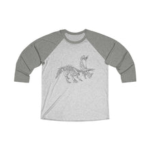 Load image into Gallery viewer, Unisex Tri-Blend 3/4 Raglan Tee