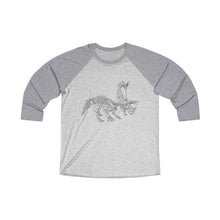 Load image into Gallery viewer, Unisex Tri-Blend 3/4 Raglan Tee