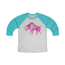 Load image into Gallery viewer, Unisex Tri-Blend 3/4 Raglan Tee