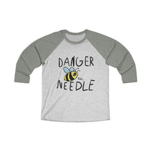 Load image into Gallery viewer, Unisex Tri-Blend 3\4 Raglan Tee