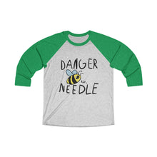 Load image into Gallery viewer, Unisex Tri-Blend 3\4 Raglan Tee