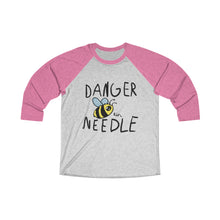 Load image into Gallery viewer, Unisex Tri-Blend 3\4 Raglan Tee