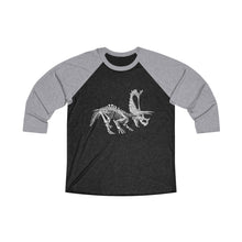 Load image into Gallery viewer, Unisex Tri-Blend 3/4 Raglan Tee